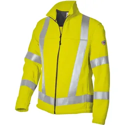Warnschutz Fleecejacke "2025-628" Hi-Vis Comfort - M - warngelb
