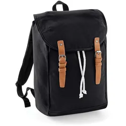 Quadra Vintage Rucksack QD615 black 26 x 45 x 16,5 cm