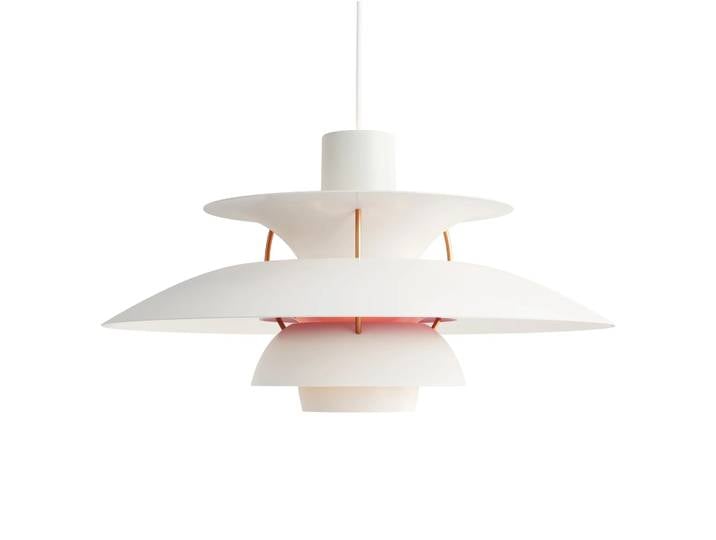 Louis Poulsen Suspension PH 5 Ø500, Blanc