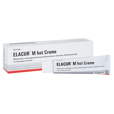 Abanta Pharma GmbH ELACUR M hot Creme 50 g 09885000