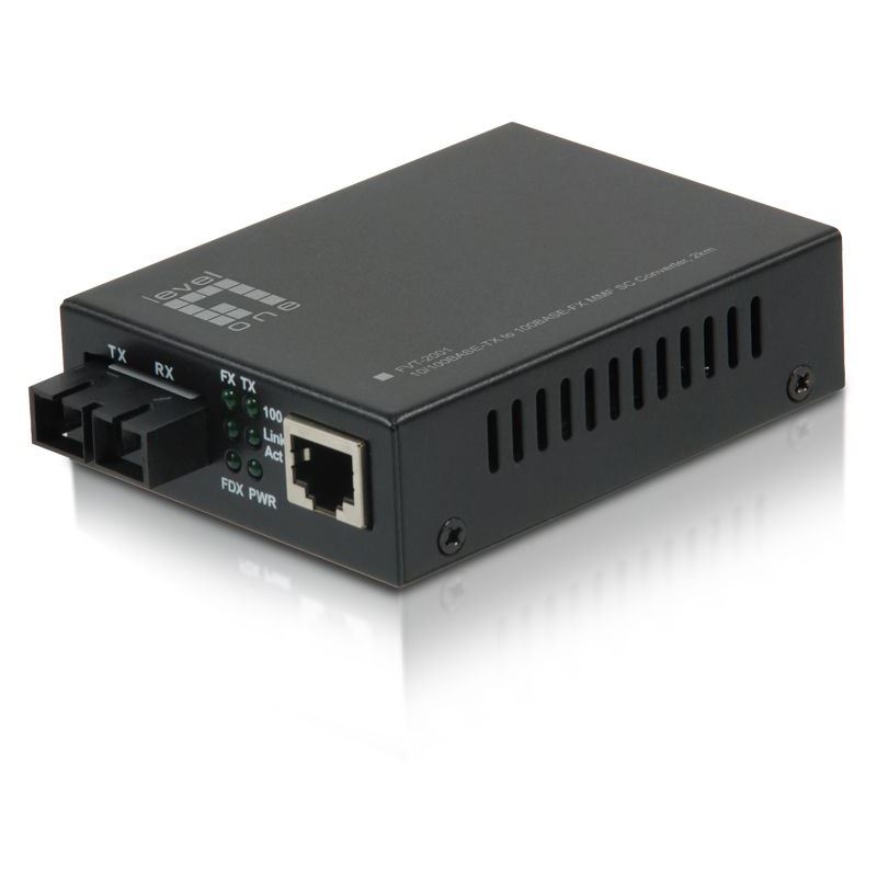LevelOne Konverter FVT-2001 10/100TX>100FX SC MM 2km