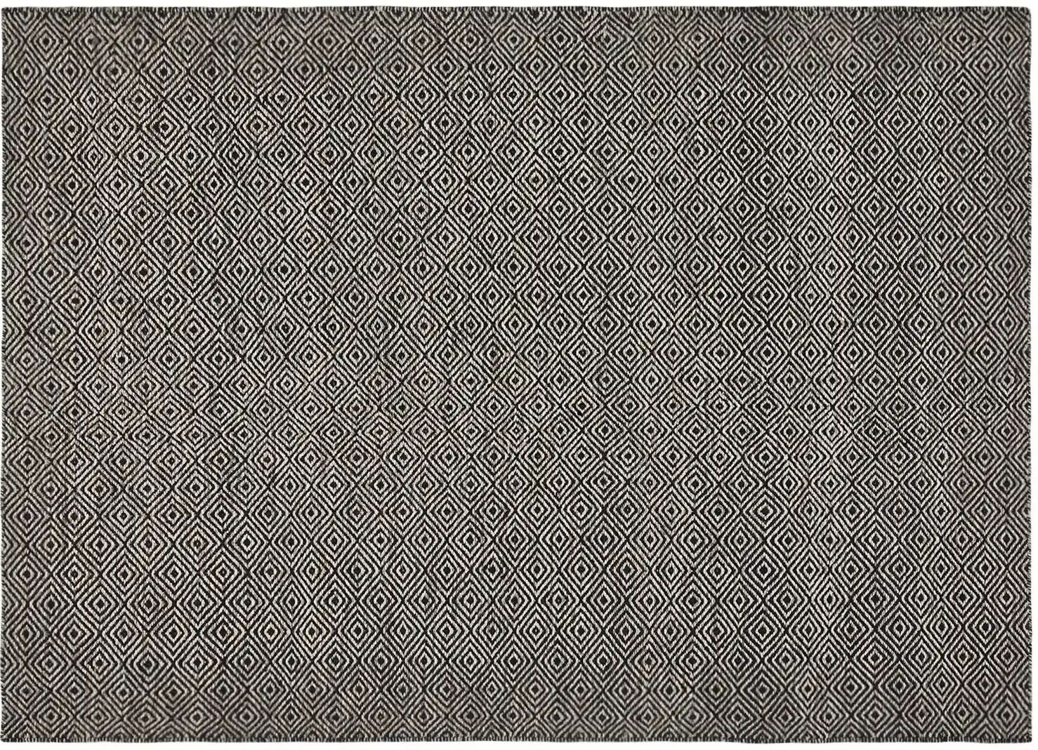 Höffner Naturteppich  Hygge ¦ schwarz ¦ Wolle ¦ Maße (cm): B: 80
