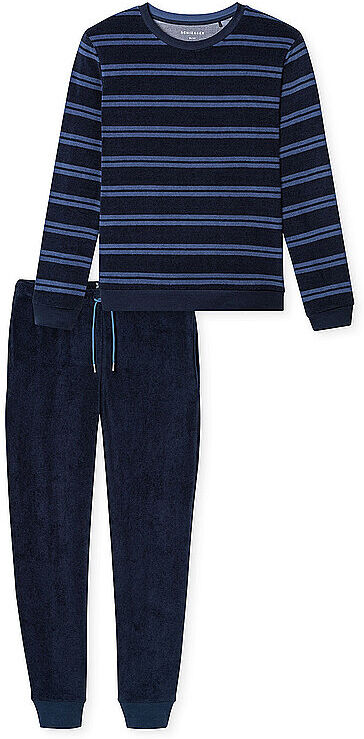 SCHIESSER Pyjama  dunkelblau   50 50