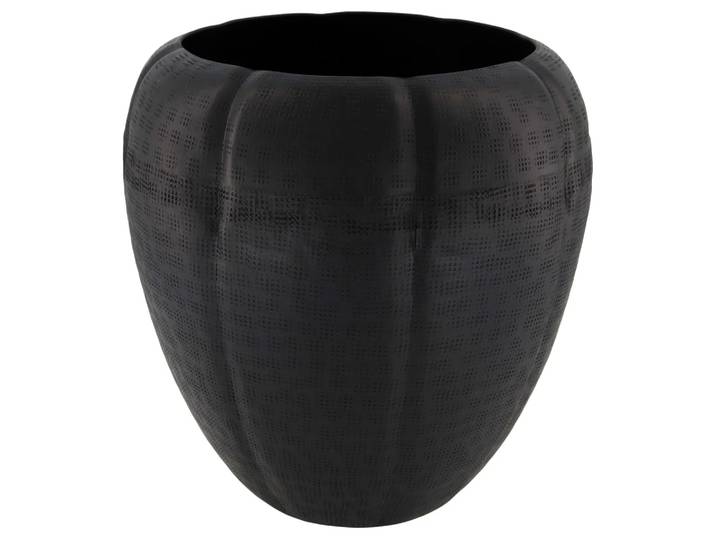 Vase Aluminium, Schwarz Decofinder