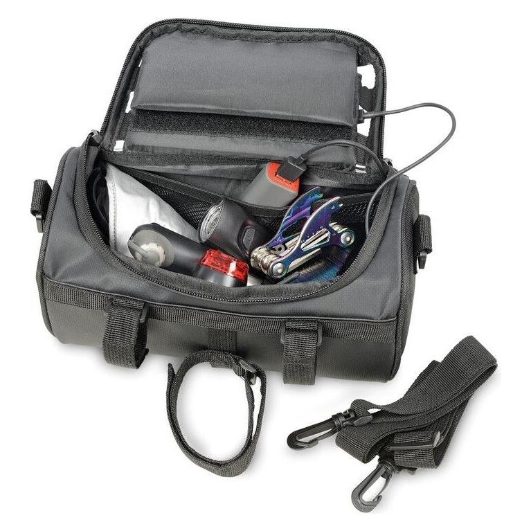 Troika BIKE BAG Fahrradtasche für den Lenker, schwarz (4 l) (BKB30/BK)