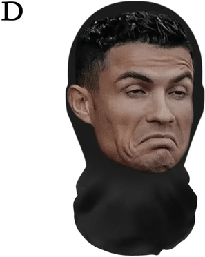 Top Demand Picks Funny Face Mask For Halloween & Cosplay   Comfortable Costume Accessory ya22