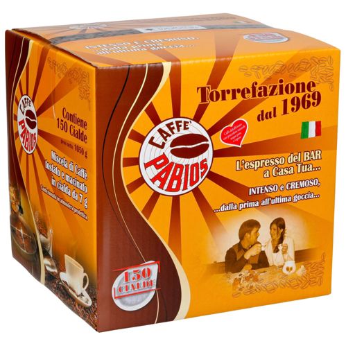 Caffe Pabios ESE Entkoffeiniert 150 Pads