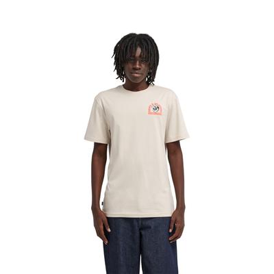 T-Shirt ELEMENT "Timber Drips", Herren, Gr. S, beige (oat milk), Obermaterial: 100% Baumwolle., Shirts T-Shirt