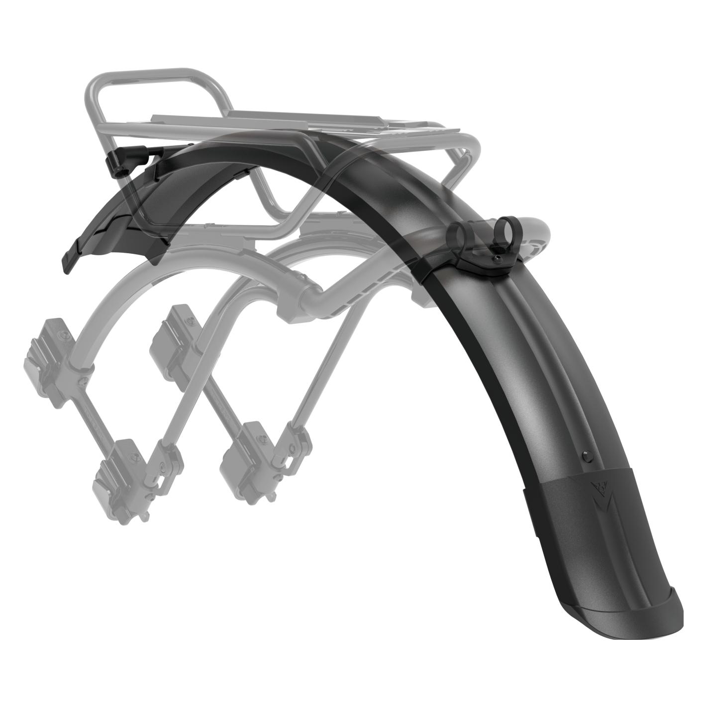 Topeak TetraRack Full Fender M2 Aluminium (Schutzblech hinten) (15200171)