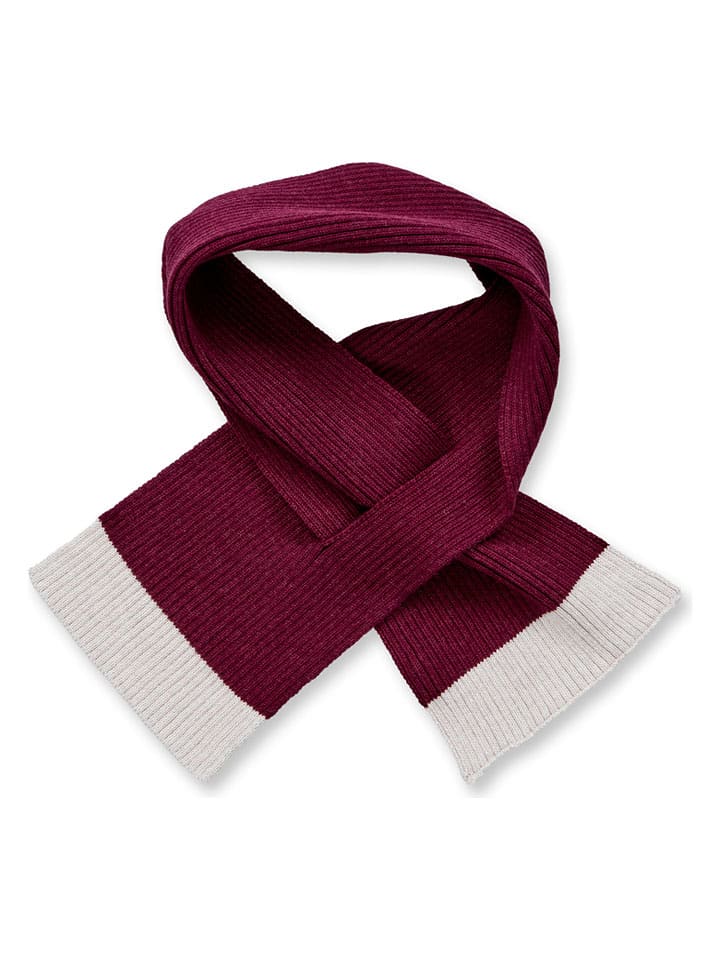Sense Organics Strickschal "Frana" in Bordeaux - onesize