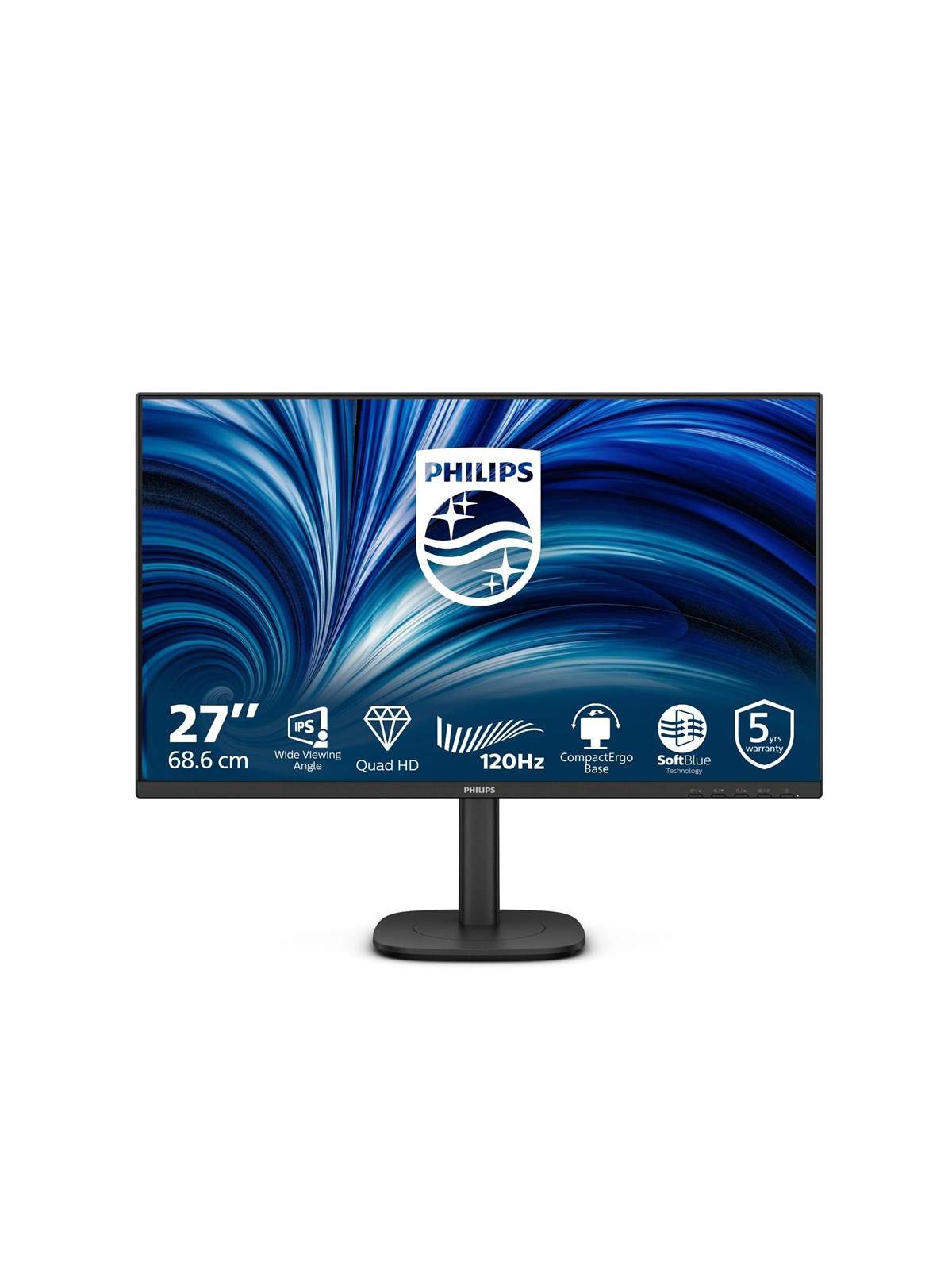 27" Philips 27B2N3500J - 2560x1440 (QHD) - 120Hz - IPS