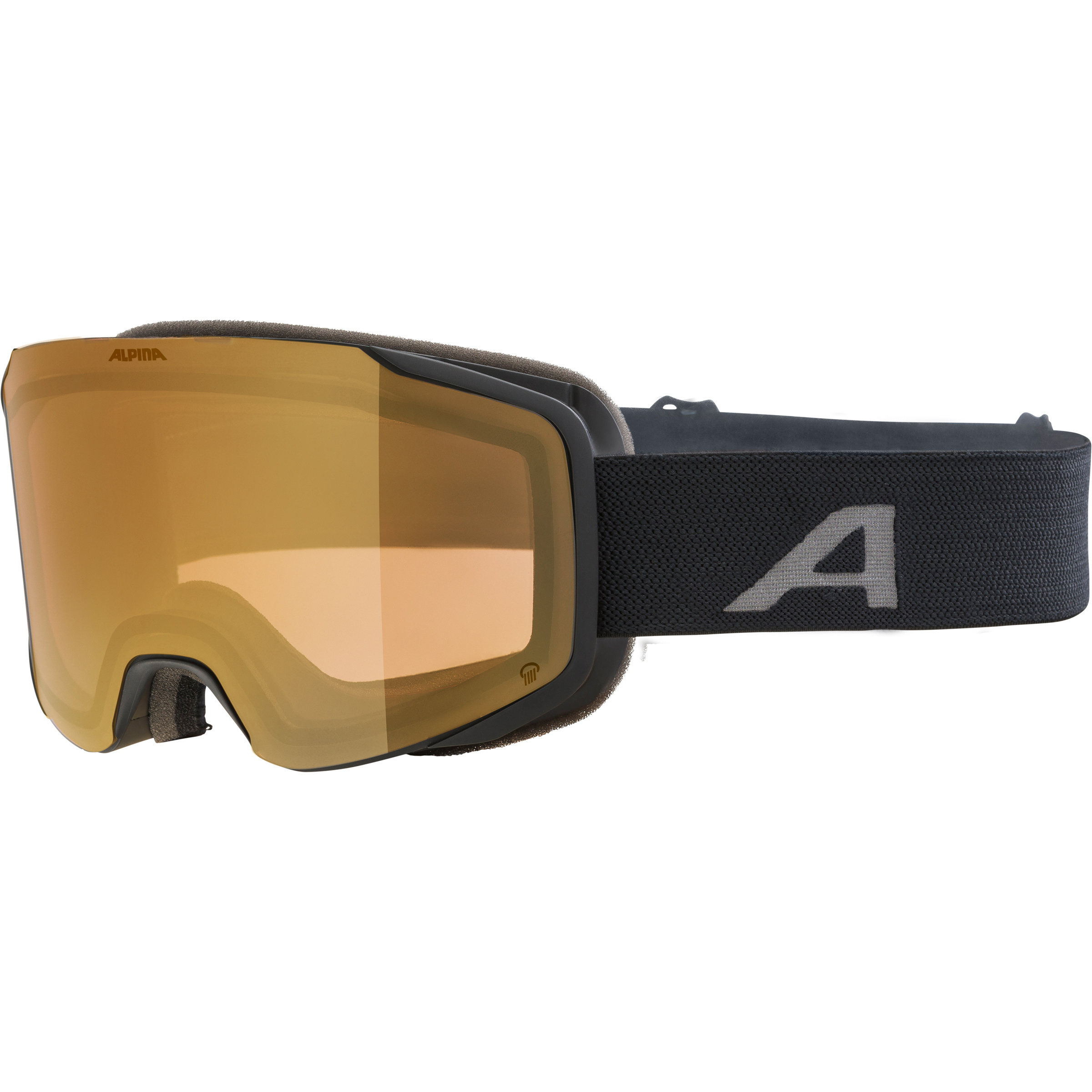 Alpina Taos Q Skibrille Skibrillen schwarz Größe M Skifahren | Freeride