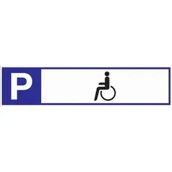Parkplatzbeschilderung Parkplatz für Behinderte - 369A