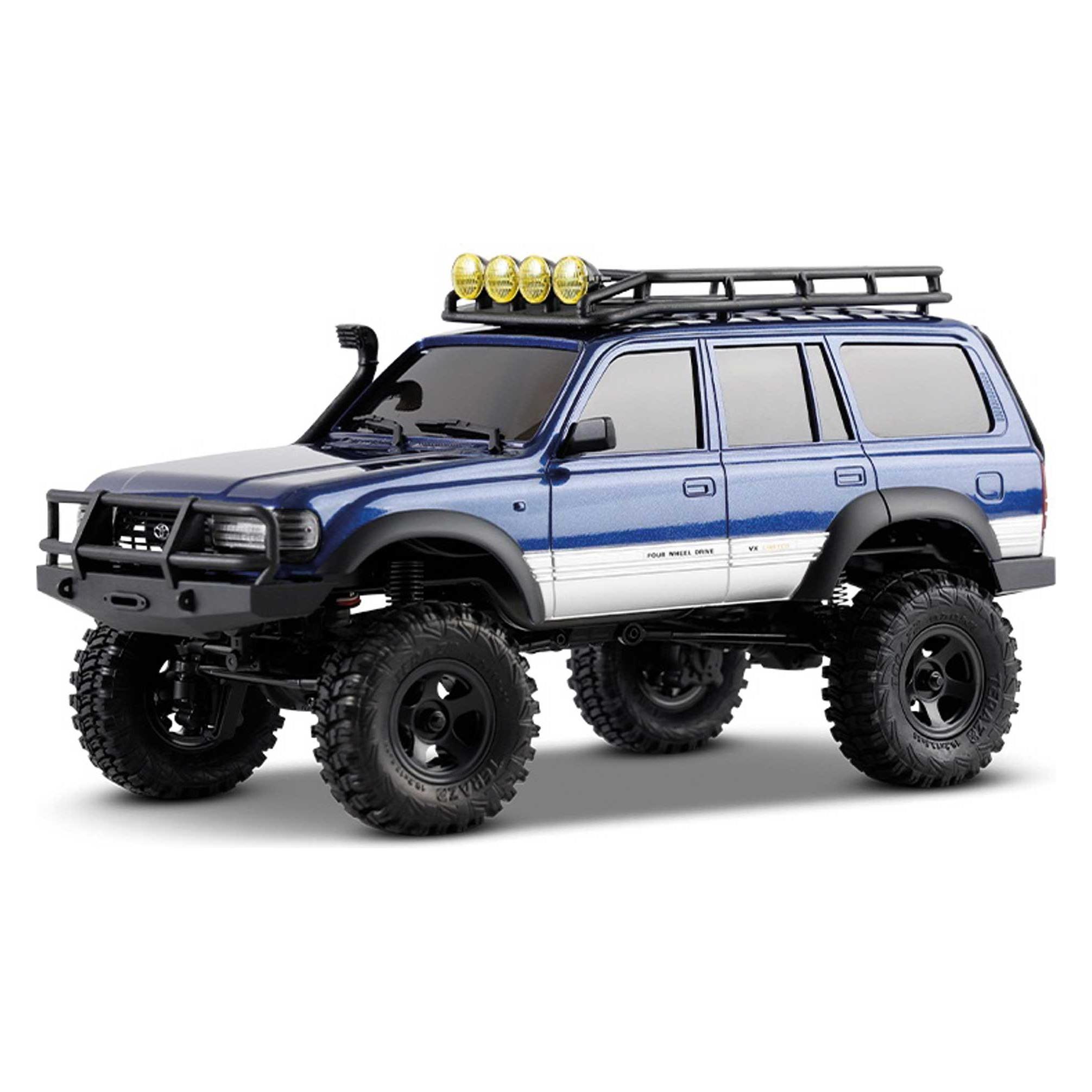 FMS FCX18 Toyota LC80 1:18 blau - RTR 2.4GHz (RTR Ready-to-Run) (DPFMS11831RTRBU)