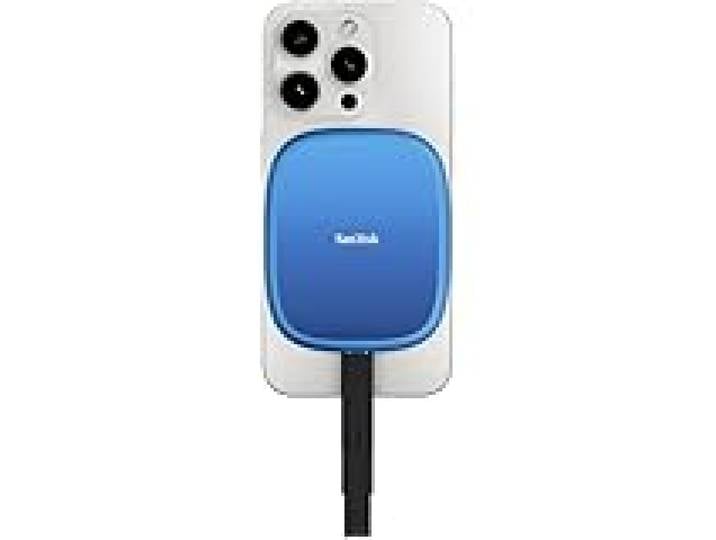 SanDisk Creator Phone SSD 1 to, Compatible avec MagSafe, Jusqu’à 1000 Mo/s en Lecture, Un Mois d’abonnement à Adobe Creative Cloud