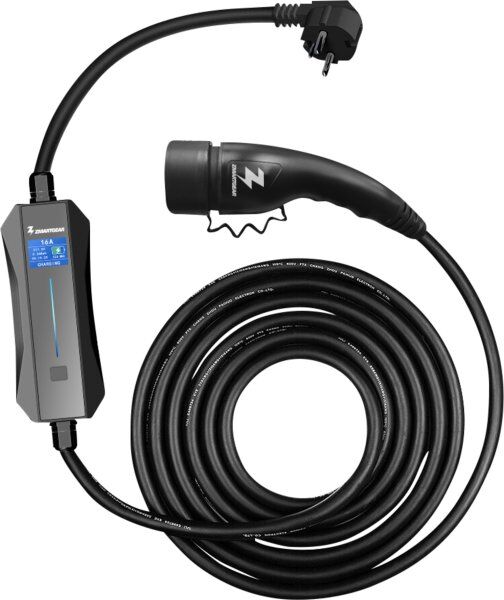 Zmartgear Eu-Stik Til Type 2 Ladekabel, 6a, 5m
