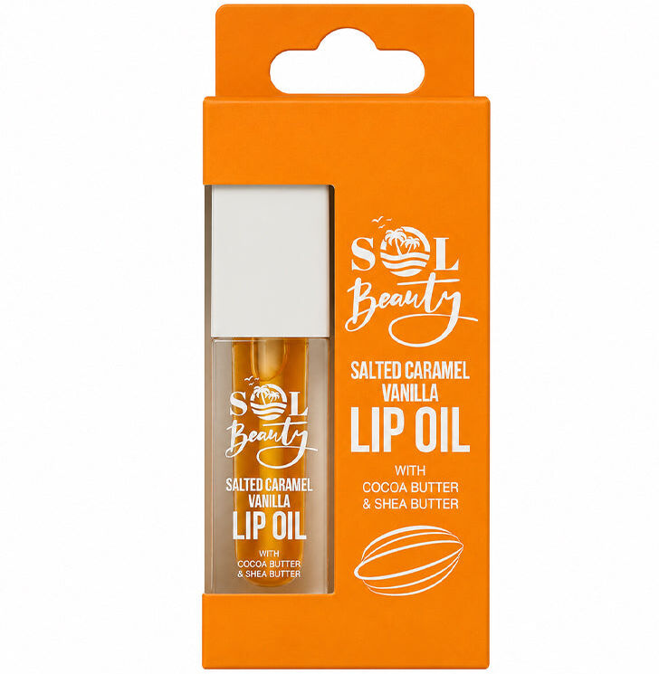 Sol Beauty Salted Caramel Vanilla Lip Oil