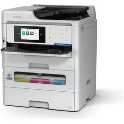 Epson WorkForce Pro EM-C800RDWF (Tintentank, Farbe), Drucker, Weiss