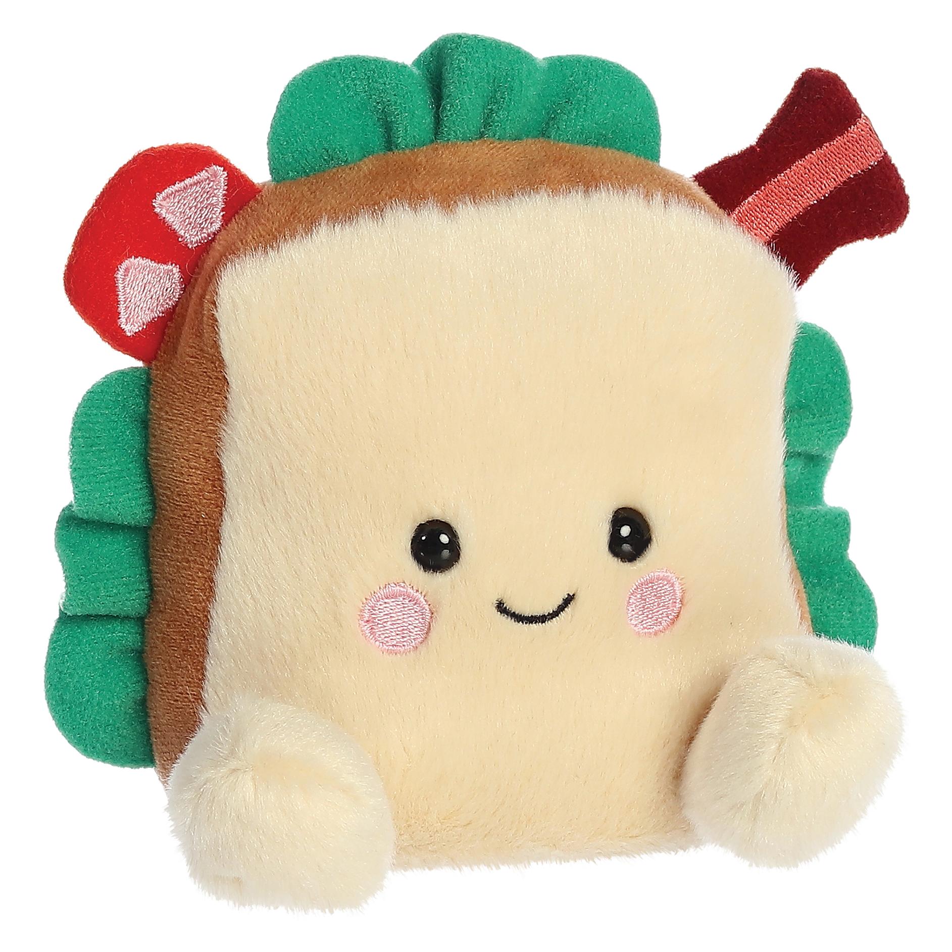 Aurora Palm Pals - Plüsch Sandwich - Tomas Sandwich (13 cm) (33844)