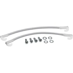 Hager VZ306 Befestigungssatz, univers, 2x Expander, größere Multimedia-Geräte, Montageplatte