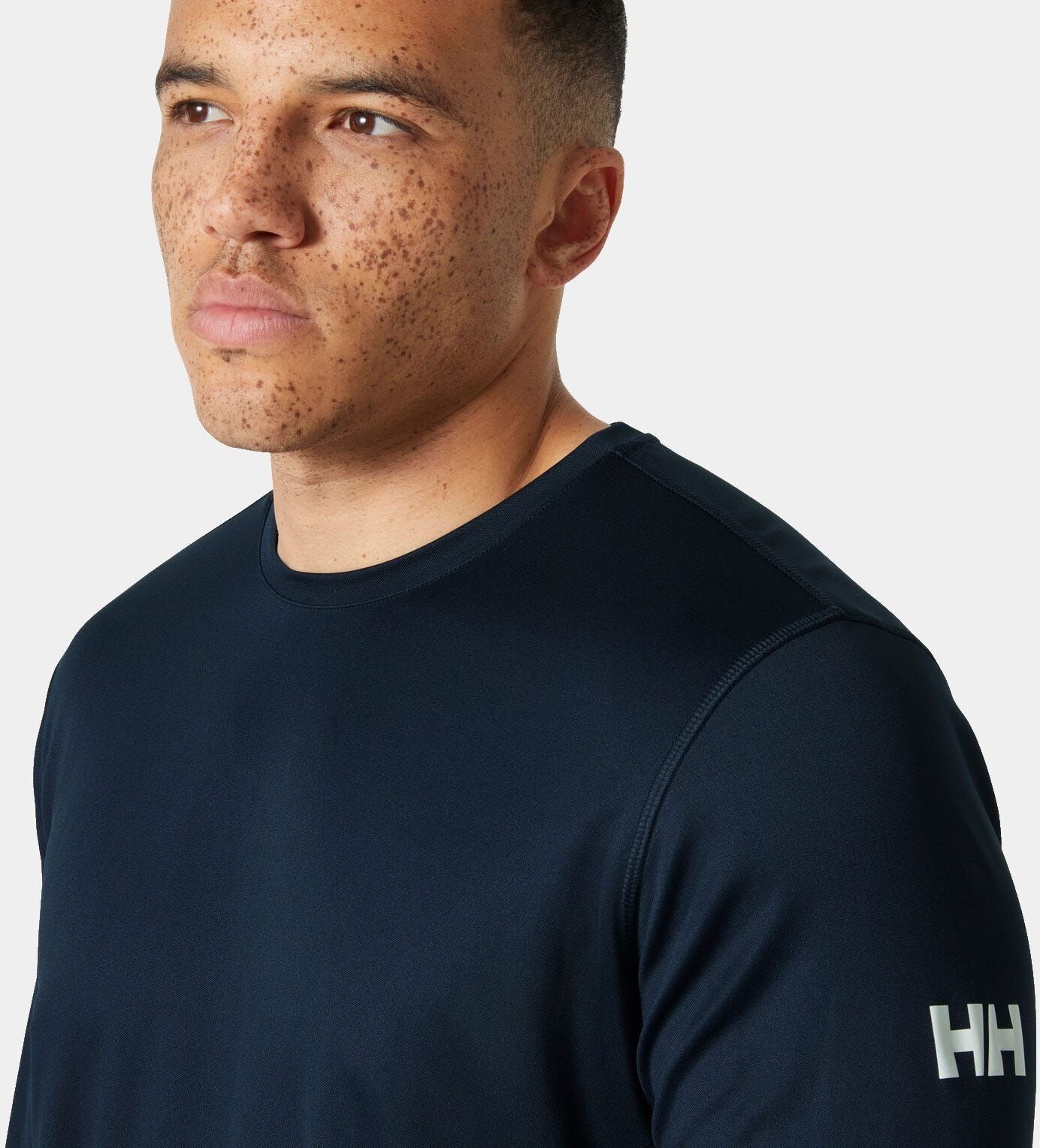 Helly Hansen Men's Tech Crew Long Sleeve 2.0 - Blue - L