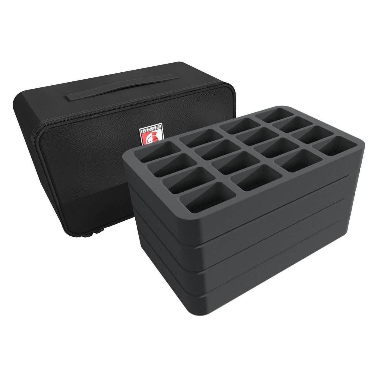 Feldherr MIP22BO - MINI PLUS Tasche für 64 Blood Bowl Miniaturen (Schaumstoff) (MIP22BO)