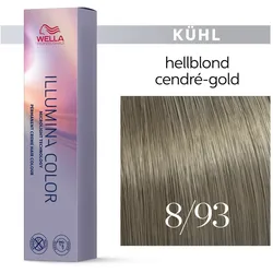 Wella Illumina Color Haarfarbe  8/93 Hellblond Cendré Gold