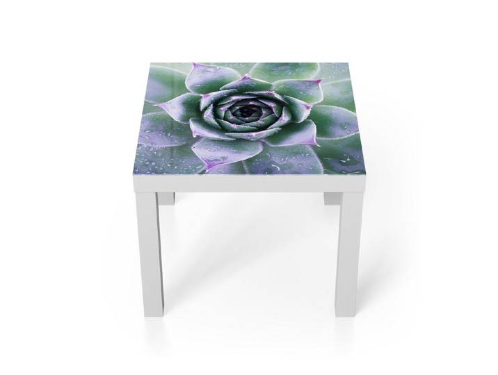 DEQORI Couchtisch 'Taufrische Symmetrie', Glas Beistelltisch Glastisch modern