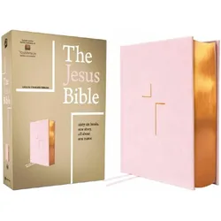 The Jesus Bible, ESV Edition, Leathersoft over Board, Pink, Kinderbücher von Passion Publishing, Zondervan