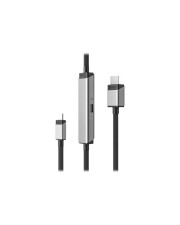Alogic Adapterkabel USB-C -> HDMI mit 100W PD M/M 2m spacegr Digital/Daten Digital/Display/Video 2 m (ULCHDPD02-SGR)