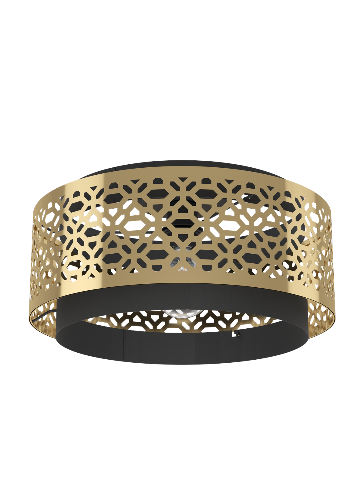 EGLO SANDBACH ceiling light black/brass