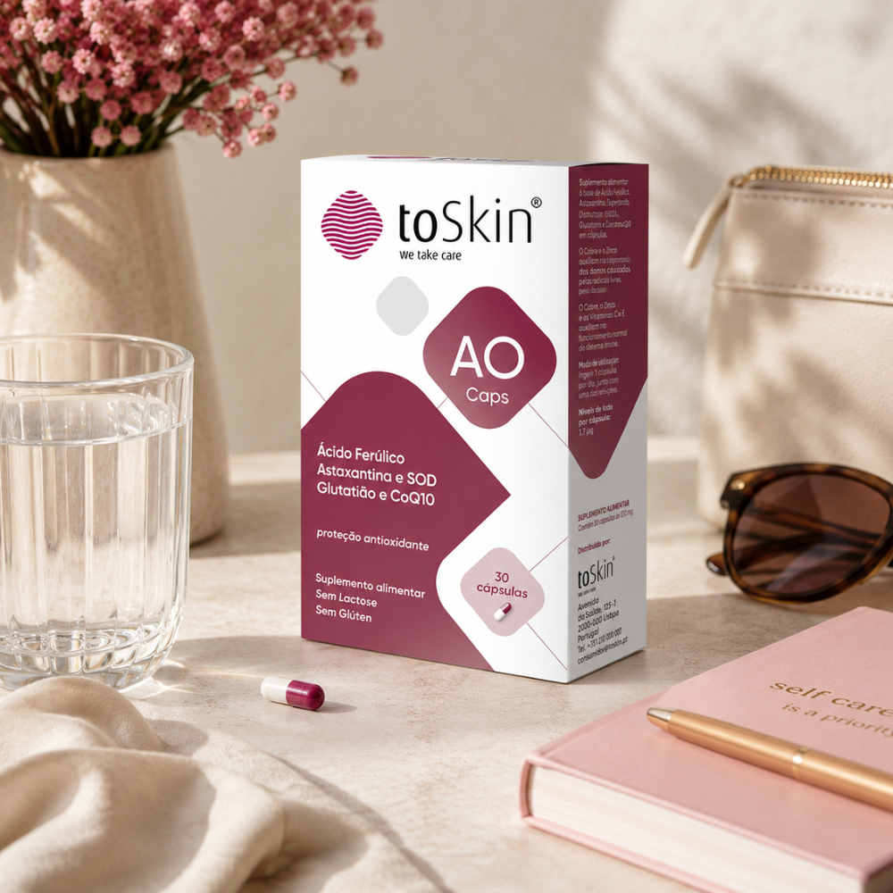 ToSkin AO Caps Food Supplement for Antioxidant Protection 30&nbsp;caps.