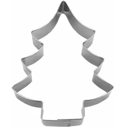 Städter Ausstecher Tannenbaum, Ausstechform, Plätzchenform, Keks, Plätzchen, Weißblech, 13.5 cm, 054042