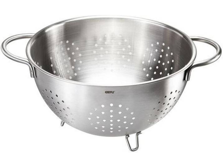 Gefu Küchensieb Colino, Metall, Küchenzubehör, Küchenhelfer, Küchensiebe