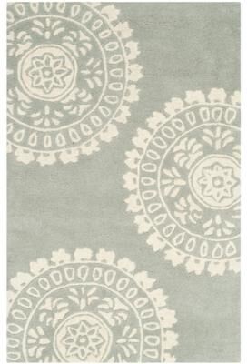 SAFAVIEH Handmade Bella Onie Modern Floral Wool Rug