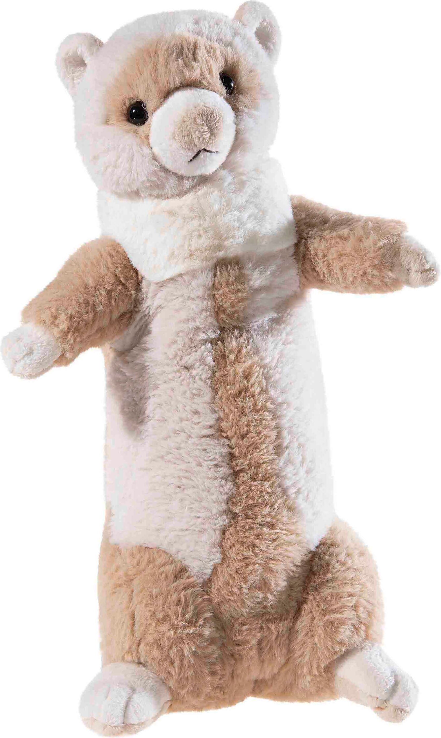 Kuscheltier HEUNEC "Frettchen Mr. Schmus, 38 cm", beige (beige,braun), Plüschfiguren, KinderH:38cm, Kuscheltier, H:38cm