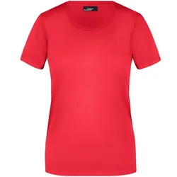 Damen Basic T-Shirt "JN901" - L - tomato