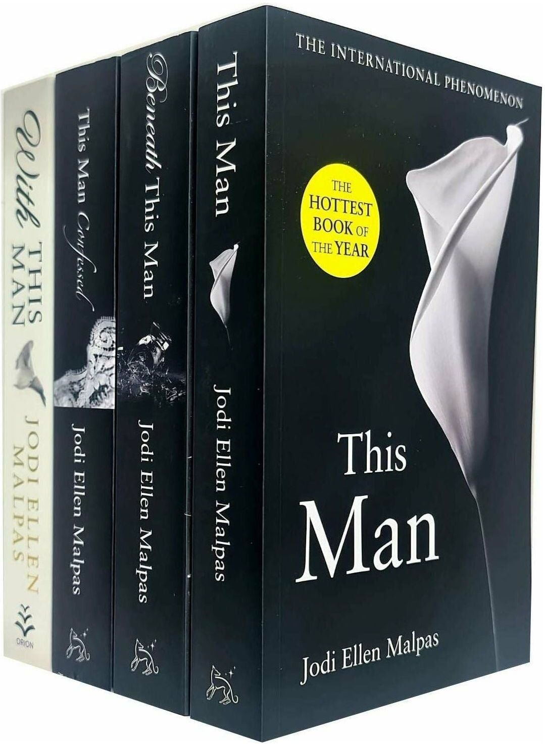Orion This Man Series 4 Books Collection Set By Jodi Ellen Malpas(This Man, Beneath This Man, This Man Confessed & With This Man)
