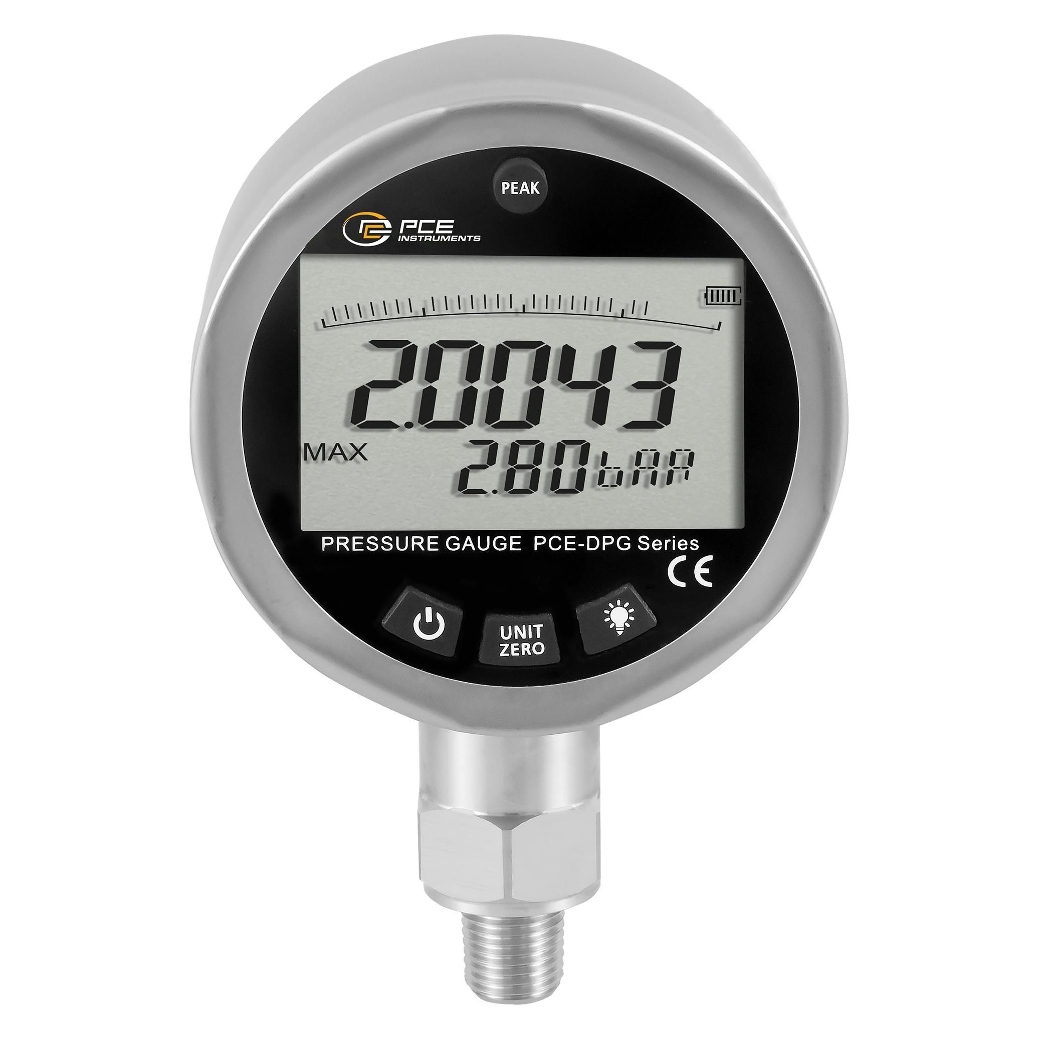 PCE Instruments Digitalmanometer (Druckmessgerät) (PCE-DPG 3)