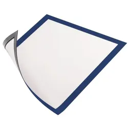 Durable Magnetischer Inforahmen »Duraframe Magnetic 4869« A4 blau