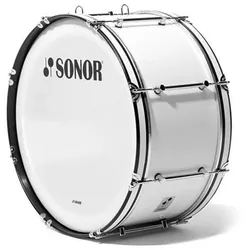 Sonor B Line 26" x 12" Marching Bass Drum White - Große Trommel