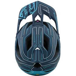 TROY LEE DESIGNS STAGE HELMVISIER, PINSTRIPE, MARINE