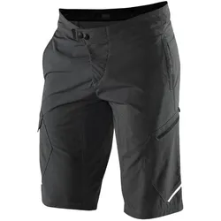 100%, Herren, Velohosen, Ridecamp Shorts (32), Grau