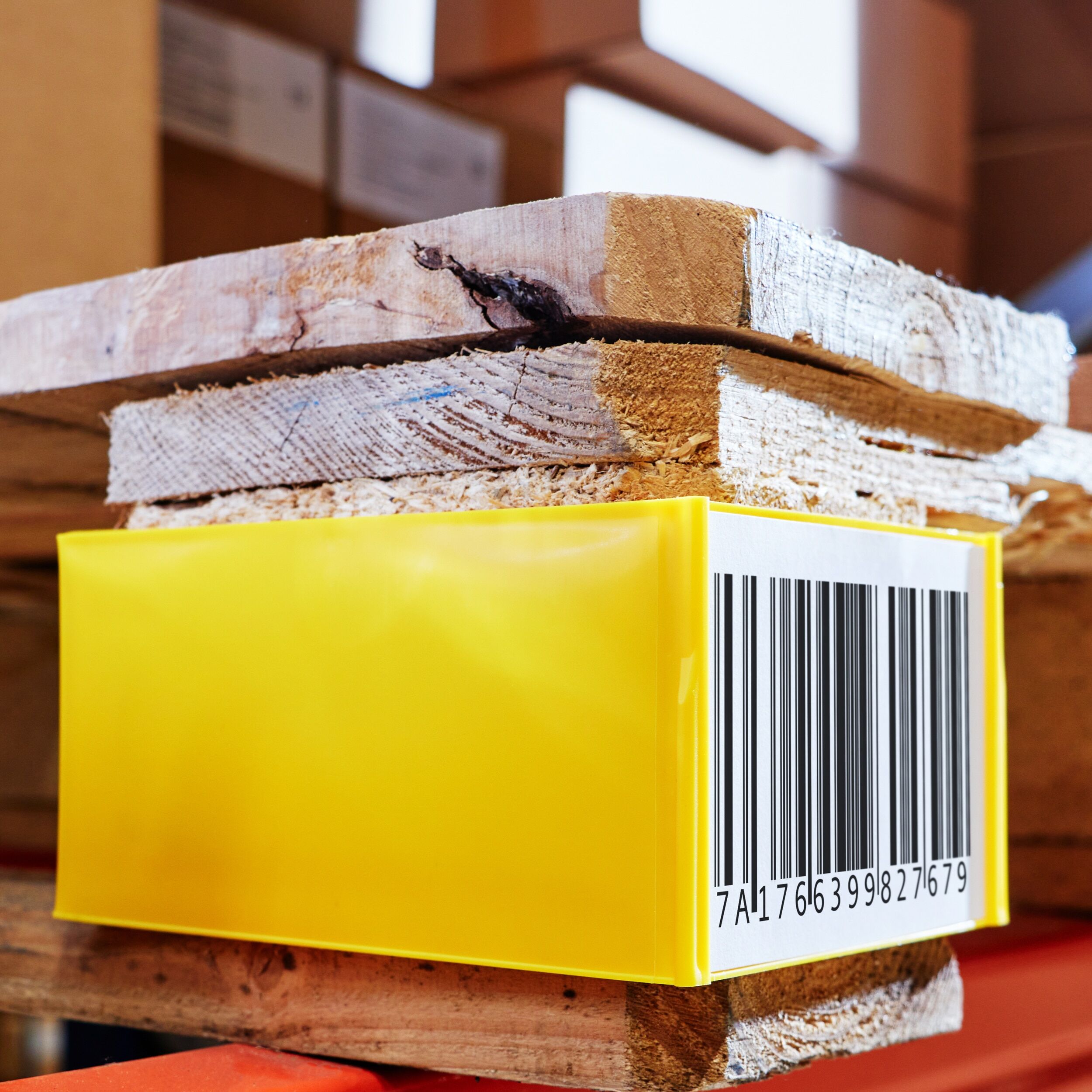 SPRINTIS 1 Pinza per pallet A7, giallo, HDPE