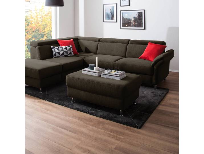 Repose-pieds Calang 102 x 45 x 68cm Marron/Expresso