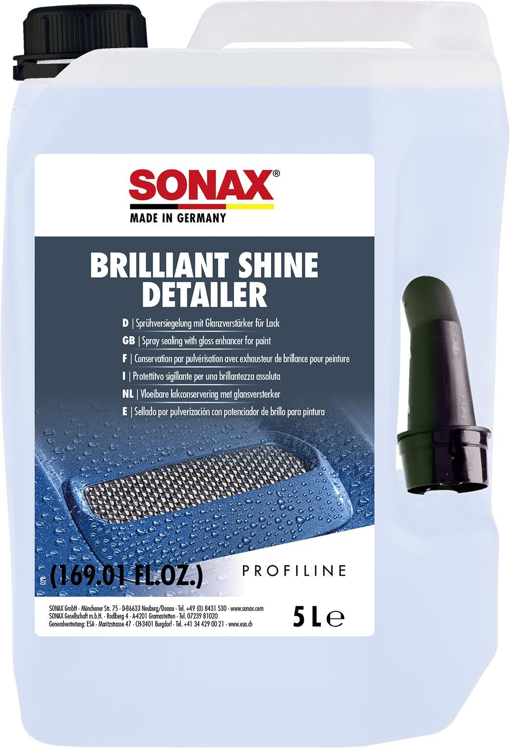 Sonax Lackversiegelung Brilliantshine Detailer [5 L] 02875000 5l