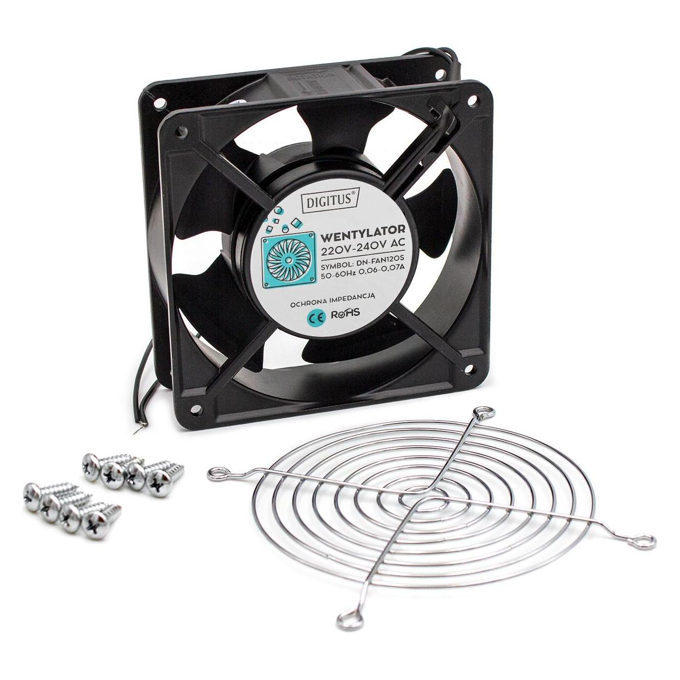 Digitus DN-FAN120S-KIT Rack Zubehör Kühlgebläse (DN-FAN120S-KIT)