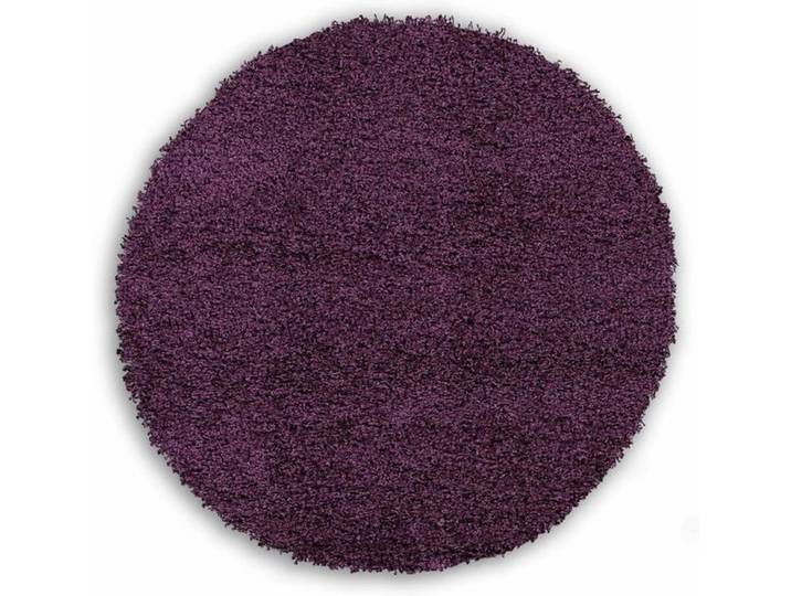 Hochflorteppich Fashion Shaggy Flieder Rund Ø 200 cm