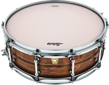 "Ludwig 14""x5"" Raw Copper Phonic "