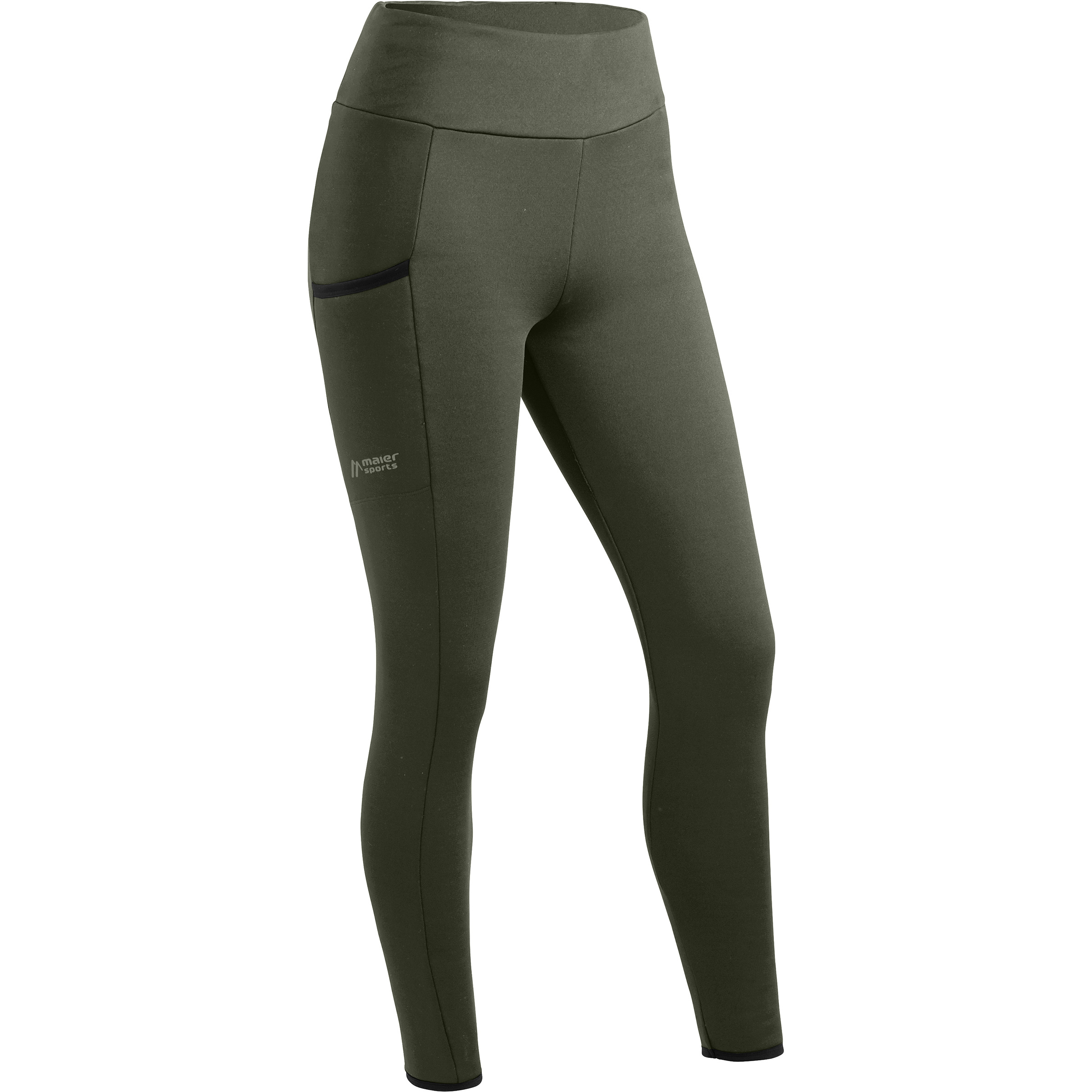 Maier Sports WinterWrap Tights Damen Tights & Leggings weiss Größe M Trekking Isolierend